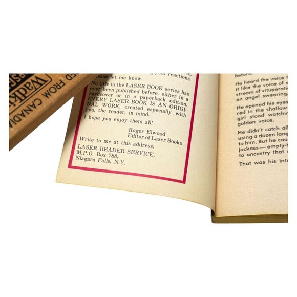 Laser Books Elwood Lot 4 Books Vol 1 2 5 6 PB Renegades Herds More Sci Fi 1975 - Picture 4 of 15